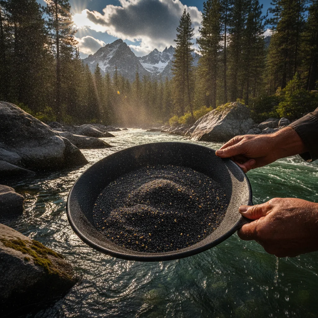 The Dark Matter of Gold Country: What Black Sand Is Really Telling You